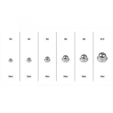 Topgear dopmoeren assortiment 150 delig