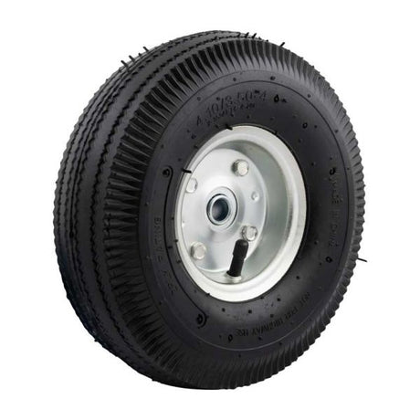 Wiel 4.10x3.50 asgat 16 mm. luchtband