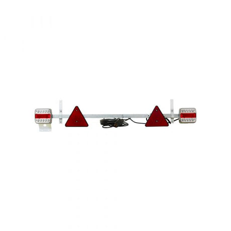 Trailergear verlichtingsbalk instelbaar led 7,5m 7-polig