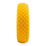 Anti-lek wiel 300x4, geel zwart