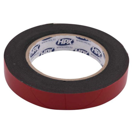 Hpx producten dubbelzijdig plakband max power outdoor zwart 19mm x 5m