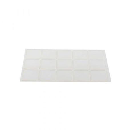 Hpx producten dubbelz verwijderbare transp pads 15 stuks 25mm x 25mm tr