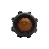 Controlelampje led oranje.