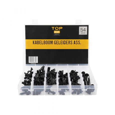 Topgear kabelboom geleiders ass. 54-delig.