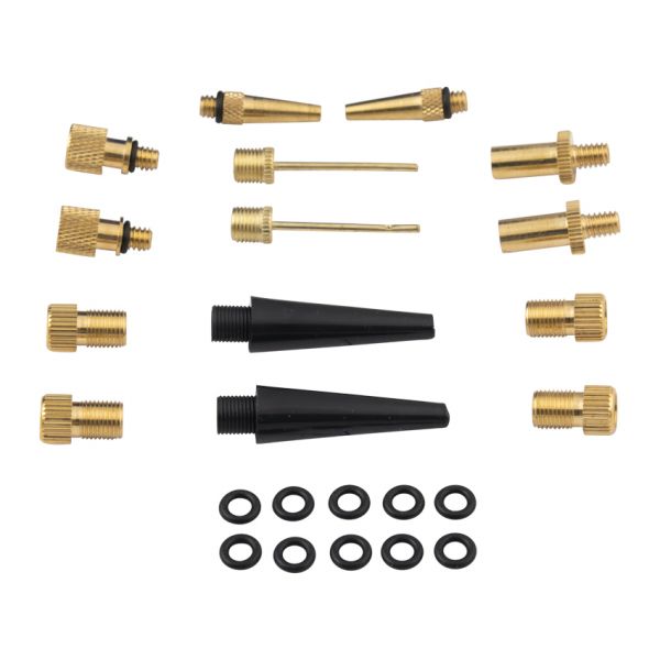 Adapter set bicycle nipples 14 dlg.