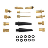 Adapter set bicycle nipples 14 dlg.