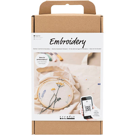Creativ company http: www.cchobby.nl starter-hobbyset-borduurwerk-bloemen-1-doos