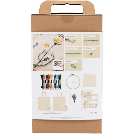 Creativ company http: www.cchobby.nl starter-hobbyset-borduurwerk-bloemen-1-doos