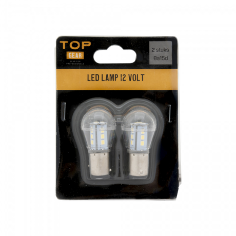 Topgear led lamp 12 volt bay15d