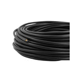 Q-link huishoudkabel 3x1.0 zwart 25 meter.