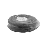 Q-link huishoudkabel 3x1.0 zwart 25 meter.