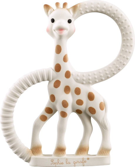 Sophie la girafe sophie de giraf bijtring extra soft - 100% natuurlijk rubber - bijtring voor baby's - voor doorkomende tandjes - so'pure geschenkdoos - vanaf 0 maanden