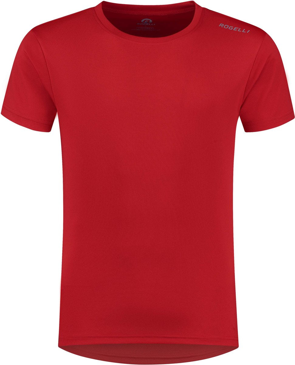 Rogelli promo hardloopshirt heren - korte mouwen - rood - l