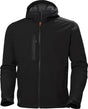 Helly hansen kensington hooded softshell 74230 - mannen - zwart - m