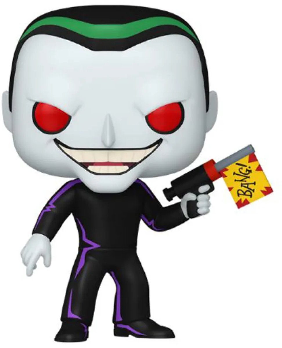 Funko batman beyond: return of the joker pop! heroes viny joker w gun 9 cm pop! figuur