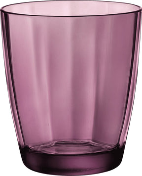 Bormioli rocco pulsar tumbler 30 cl paars - 6 stuks