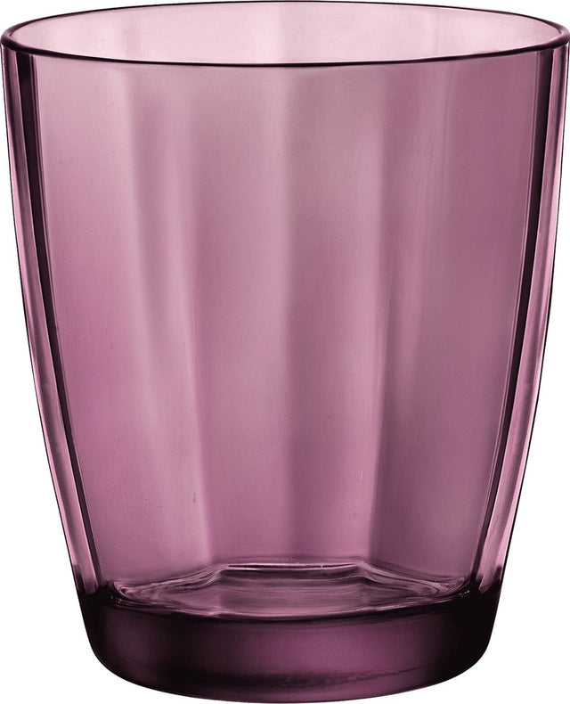 Bormioli rocco pulsar tumbler 30 cl paars - 6 stuks