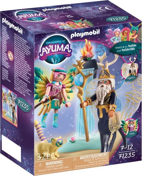 Playmobil adventures of ayuma abjatus met knight fairy - 71235