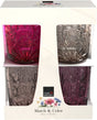 Royal leerdam - starla match color - waterglazen set - 4 delig - 35 cl - roze - glazen - waterglas