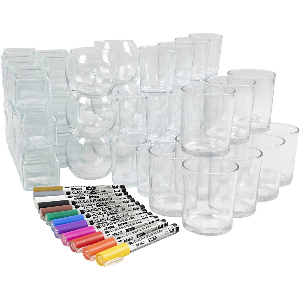 Creativ company http: www.cchobby.nl groepsset-waxinelichten-1-set