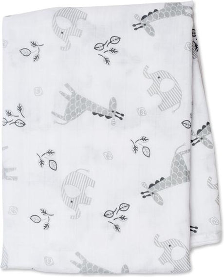 Lulujo - hydrofiele doek - swaddle - katoen - 120x120 cm - afrique