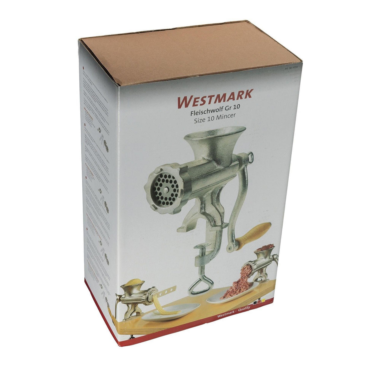 Westmark vleesmolen gegoten gr.10