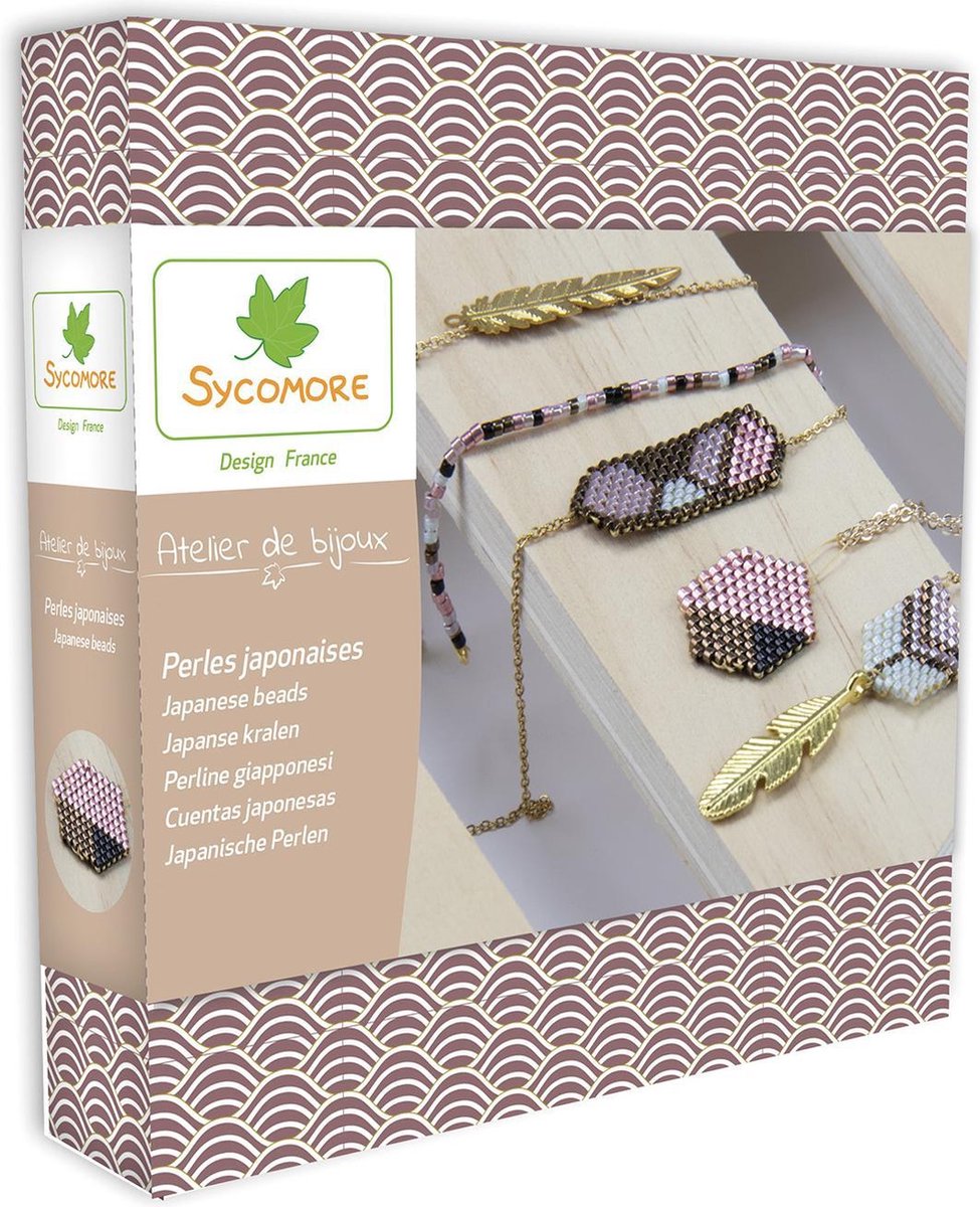Sycomore sieraden knutselset japanse kralen - creatief speelgoed 12 jaar+.