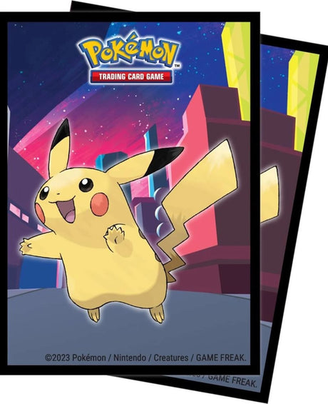 Ultra pro - pokémon tcg - gallery series - 65 standaardkaarthoesjes - shimmering skyline (63 x 89 mm)