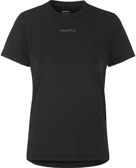 Craft adv essence 2 hardloopshirt dames - zwart | maat: s