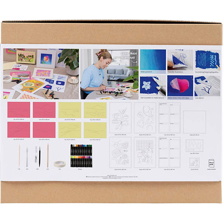 Creativ company http: www.cchobby.nl starter-hobbyset-oliepastel-diverse-kleuren-1-doos