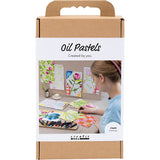 Creativ company http: www.cchobby.nl hobbyset-oliepastel-bloemen-diverse-kleuren-1-doos