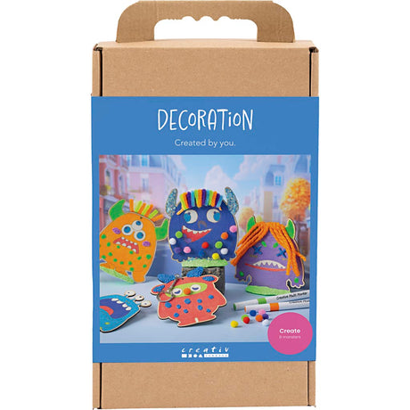 Creativ company https: www.cchobby.nl hobbyset-decoratie-monsters-kleurrijk-vrolijke-kleuren-sterke-kleuren-1-doos