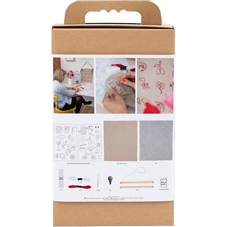 Creativ company http: www.cchobby.nl hobbyset-borduurwerk-hangende-decoratie-vlas-1-doos