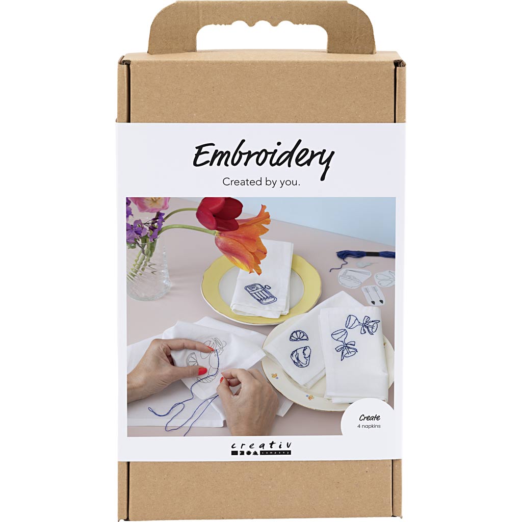 Creativ company http: www.cchobby.nl hobbyset-borduurwerk-servetten-off-white-1-doos