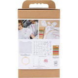 Creativ company http: www.cchobby.nl hobbyset-borduurwerk-t-shirt-wit-1-doos