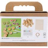 Creativ company http: www.cchobby.nl mini-hobbyset-tekenen-geheugenspel-en-drie-op-een-rij-diverse-kleuren-1-doos