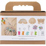 Http: www.cchobby.nl mini-hobbyset-borduurwerk-vlinder-schelp-regenboog-diverse-kleuren-1-doos
