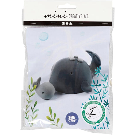 Creativ company mini creative kit walvis met kalf merk: