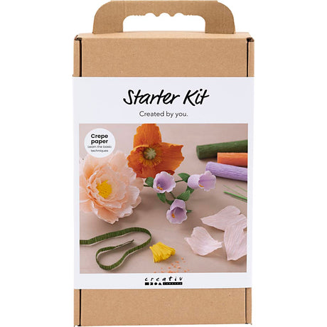 Creativ company https: www.cchobby.nl starter-hobbyset-crepepapier-diverse-kleuren-1-doos