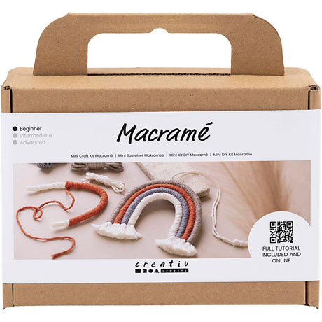 Creativ company https: www.cchobby.nl mini-hobbyset-macrame-regenboog-1-doos