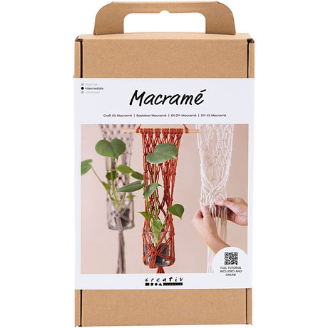 Creativ company https: www.cchobby.nl hobbyset-macrame-bloemenhanger-1-doos