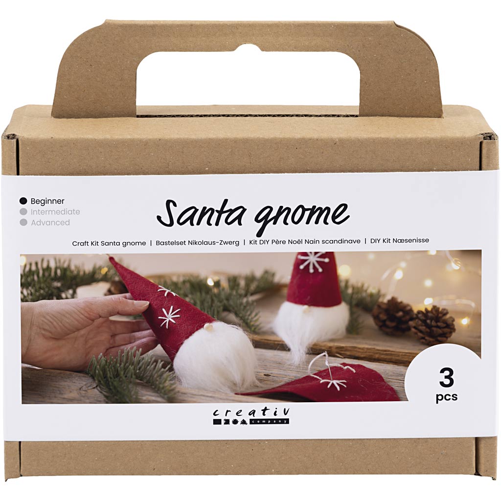 Creative company http: www.cchobby.nl hobbyset-kerstkabouter-1-doos