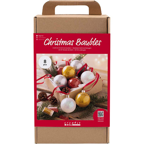 Creativ company http: www.cchobby.nl hobbyset-kerstballen-glitter-1-doos