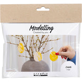 Creativ company http: www.cchobby.nl mini-hobbyset-boetseren-ei-lichtgeel-pastelkleuren-1-doos