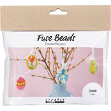 Creativ company http: www.cchobby.nl mini-hobbyset-strijkkralen-hangende-eierdecoraties-diverse-kleuren-1-doos