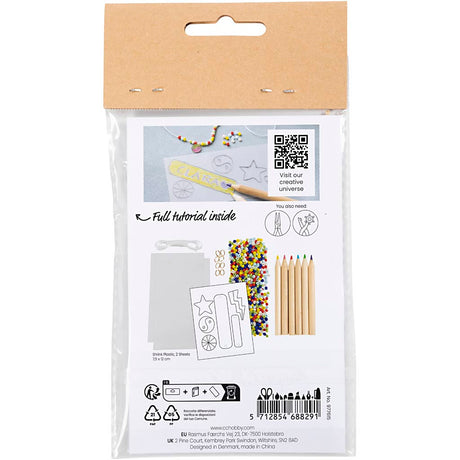 Creativ company https: www.cchobby.nl mini-hobbyset-sieraden-krimpfolie-armbanden-1-doos-977615