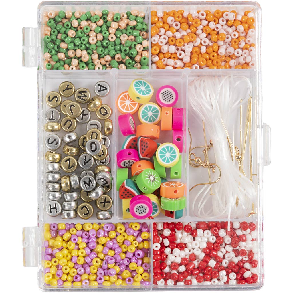 Http: www.cchobby.nl creatieve-box-sieraden-fruitmix-ca-1600-stuk-sterke-kleuren-1-doos