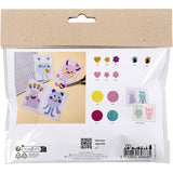 Http: www.cchobby.nl mini-hobbyset-decoratie-monstercollage-pastel-blauw-pastel-groen-pastel-roze-pastel-paars-1-doos