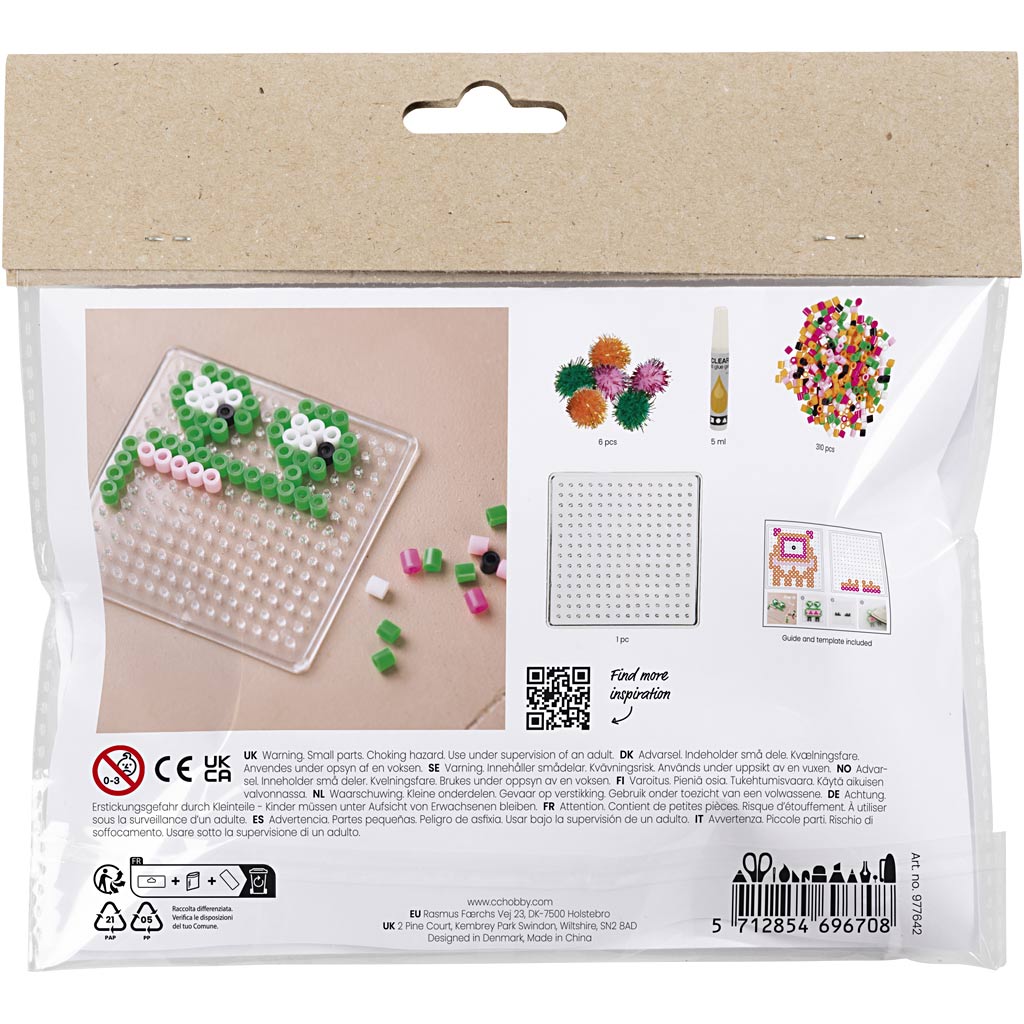 Http: www.cchobby.nl mini-hobbyset-strijkkralen-monster-diverse-kleuren-1-doos