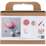Creativ company http: www.cchobby.nl mini-hobbyset-boetseren-monster-freddy-neon-roze-1-doos